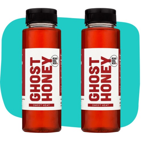 Ghost Honey • Ghost Pepper Infused Spicy Hot Honey • Twin Pack