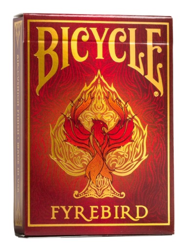 Bicycle Fyrebird Playing Cards Red - Bicycle Fyrebird