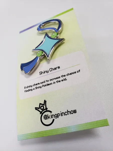Pokemon Shiny Charm Pin