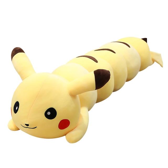 Plush Pikachu Caterpillar Stuffed Toy | Yellow / 1.7M