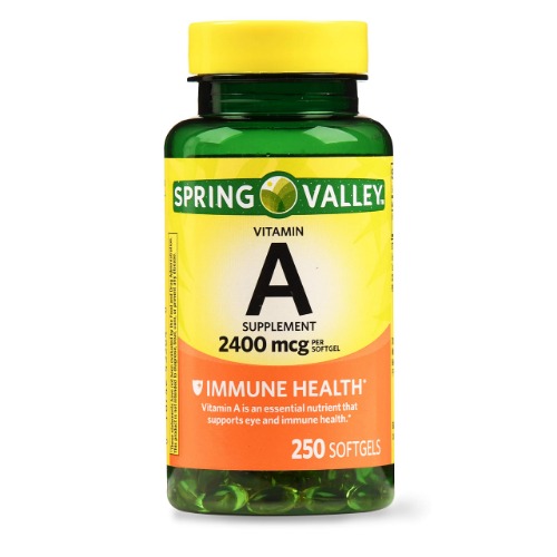 Vitamin A pills