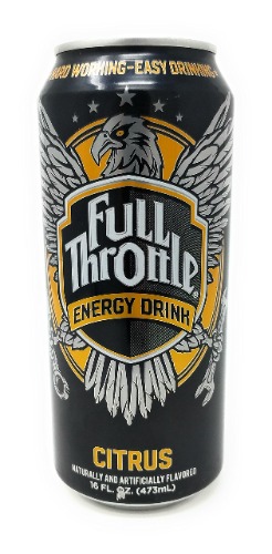 12 Pack - Full Throttle Energy Drink - Citrus - 16 Ounce - Citrus 16 Fl Oz (Pack of 12)