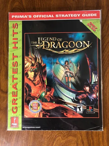 The Legend of Dragoon - Prima's Official Strategy Guide Greatest Hits Version