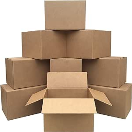 uBoxes Medium Moving Boxes 18"x14"x12" (Pack of 10) - Medium Boxes - Pack of 10