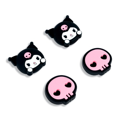 Kuitmor 4PCS Switch Joy Con Thumb Grip Caps,Soft Silicone Joystick Cover,Kawaii Thumbstick Caps Compatible with Nintendo Switch/OLED/Lite