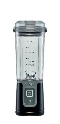 Ninja Blast Portable Blender, High Speed Hand Held Smoothie Maker, Cordless & Rechargeable, BC100BKANZ, Black - Black