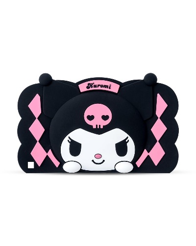 Kuitmor Kuromi Protective Shell for Nintendo Switch Charging Dock, 3D Soft Silicone Switch OLED Dock Sleeve, DIY Replacement Housing Shell for Nintendo Switch OLED Dock