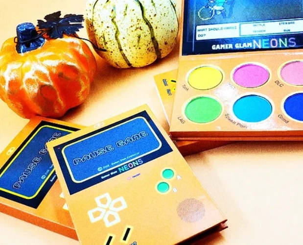 Pause Game Eyeshadow Palette-Gamer Glam Neon