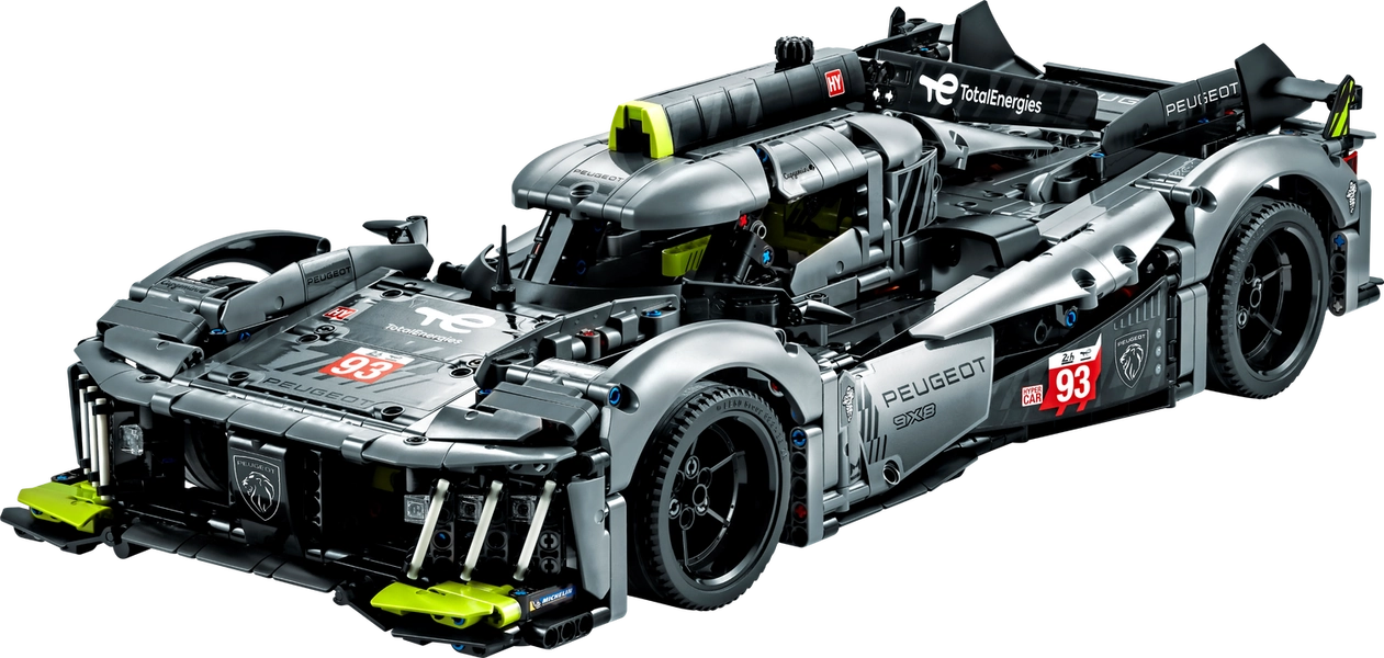 PEUGEOT 9X8 24H Le Mans Hybrid Hypercar 42156 | Technic™ | Buy online at the Official LEGO® Shop US 