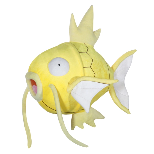 19" Magikarp Pokemon Plushie Cute Yellow Magikarp Pokemon Stuffed Animal - Yellow