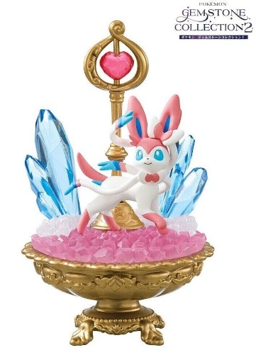 RE-MENT Pokemon Gemstone Collection 2 Mini Figure Diorama Toy #3 Sylveon Nymphia