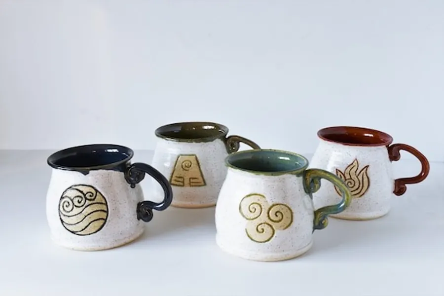 Avatar Mugs 14 Oz./ Fire Nation Mug/ 4 Elements Mug/ the Last | Etsy Canada