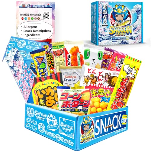 SHOGUN CANDY, Japanese Snacks and Japanese Candy, Popin Cookin Japanese Snack Box, Kawaii Anime Box, (SUSANOO Mystery BOX) - SUSANOO Mystery BOX
