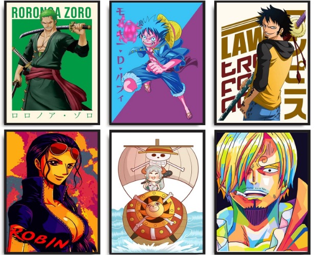 One Piece Anime Posters