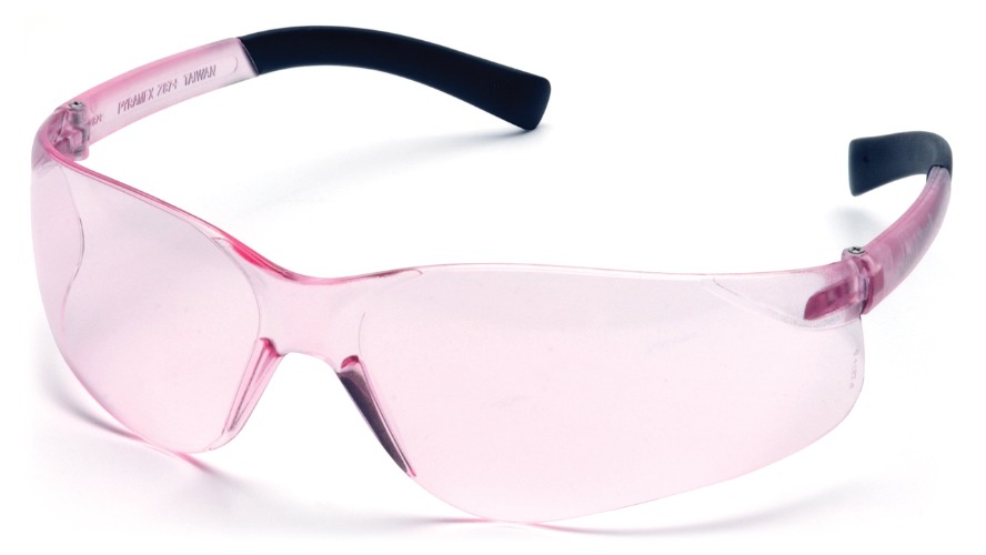 Pyramex Mini Ztek Safety Eyewear - Pink Frame/Pink Lens