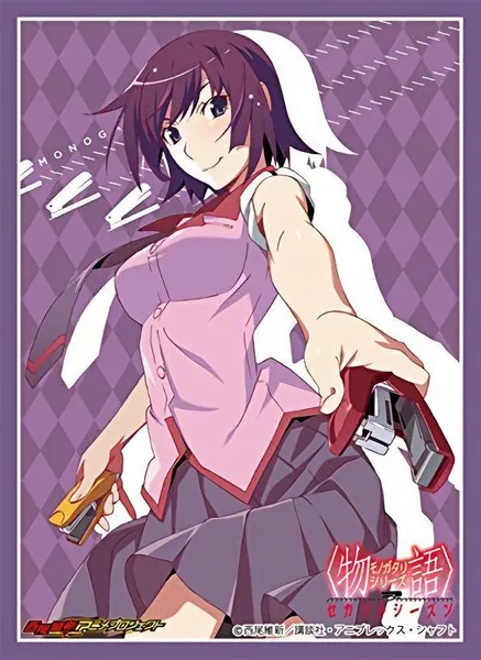Bakemonogatari Crab Hitagi Senjougahara - Sleeves 80 PCS [In Stock, Ship Today]