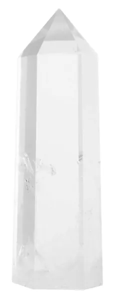 Luckeeper Healing Crystal Wands 2" Clear Quartz Crystal Obelisk | Polished 6 Faceted Reiki Chakra Meditation Therapy