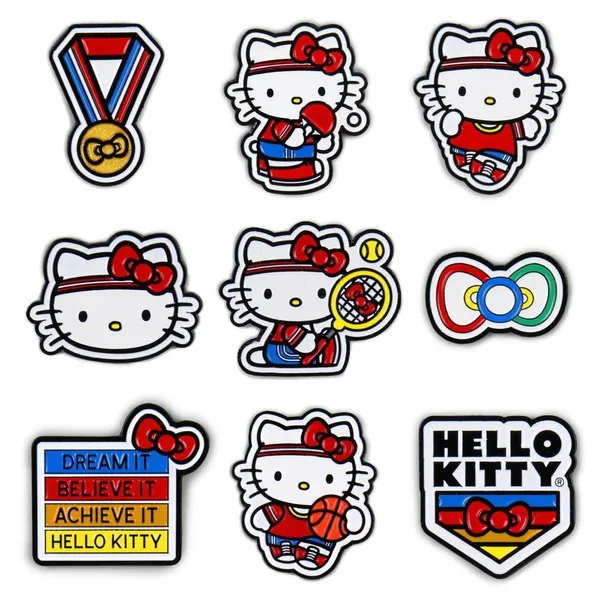Hello Kitty - Kidrobot Sport Pins [In Stock, Ship Today]