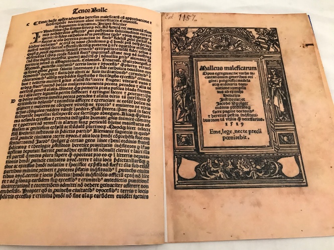 Malleus Maleficarum 1519, Hammer of Witches Replica