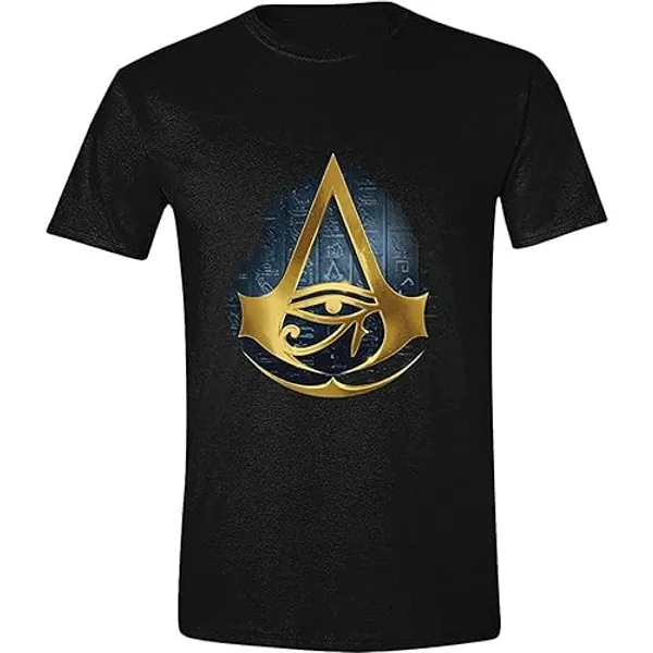Assassin's Creed Origins Hieroglyph Mens T Shirt Black