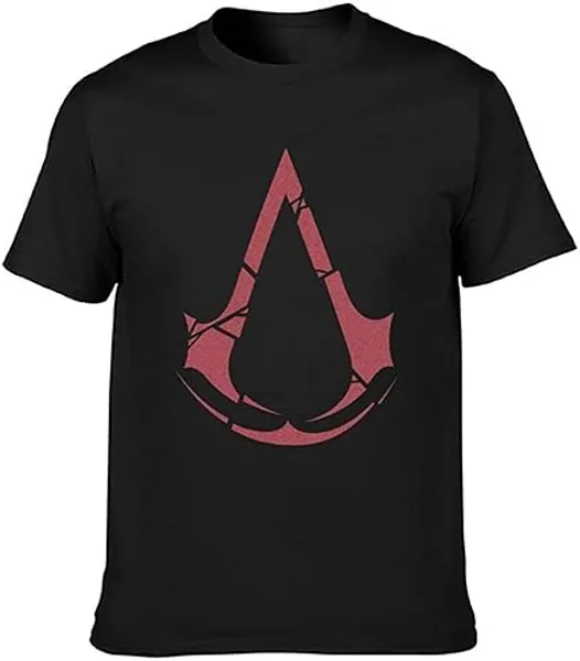 Men's Assassins Creed T-Shirt Print Tees Short Sleeve O Neck
