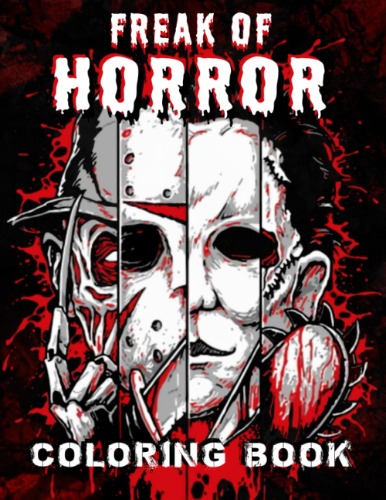 Horror Coloring Book