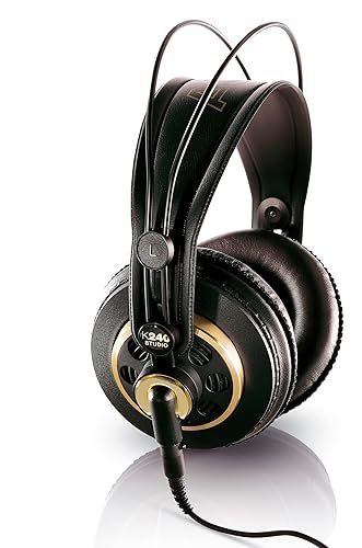 AKG Headphones, Gold, One Size (K240STUDIO) - Over Ear Headphones