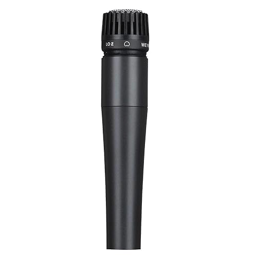WEYMIC wm57 Dynamic Vocal Classic Style Microphone Audio Instrument Classic Professional Dynamic Cardioid Unidirectional - for Instruments, Drums, Percussion, Vocals(not Include Cable) - wm-57