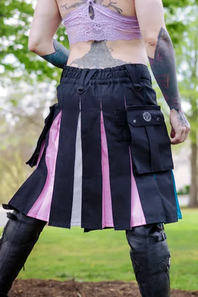 Versatta Trans Pride Hybrid Kilt - XL (46"-50" at Belt) [US Pants 42-46] / Standard (23")