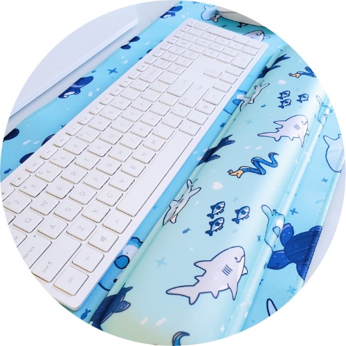 Friends of the Sea Deskmats & Wrist Rests | Keyboard Wrist Rest (44.5 x 8.5 cm)