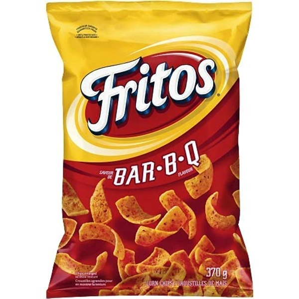 Fritos Bar-B-Q Corn Chips 12OZ Bags (340g) x 4