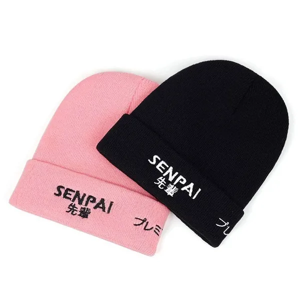 Senpai Beanie | Anime Beanie | Senpai | Kanji Mütze | Kawaii Beanie