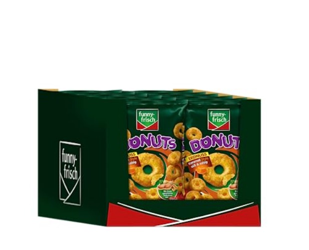 funny-frisch Donuts Karamell, 12er Pack (12 x 110 g) - Honig,Karamell - 110 g (12er Pack)