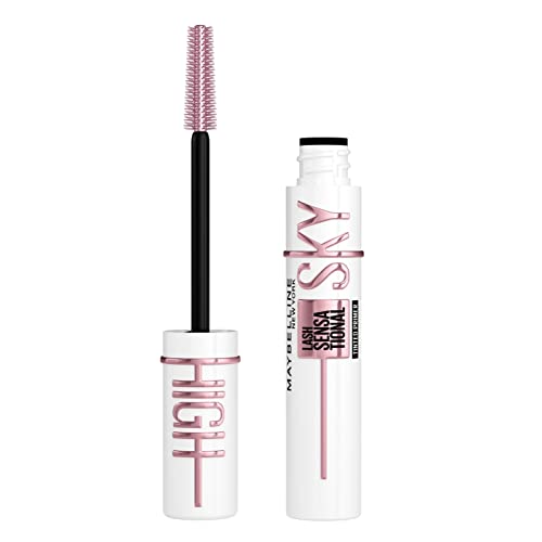 Maybelline New York Lash Sensational Sky High Boosting Tinted Primer, Lengthening & Thickening Primer Lashes Care, Serum Infused Base with Vitamin B5 & Ceramides - Tinted Primer