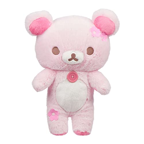 Rilakkuma San-X Original Cherry Blossom Series Plush, Pink - Pink