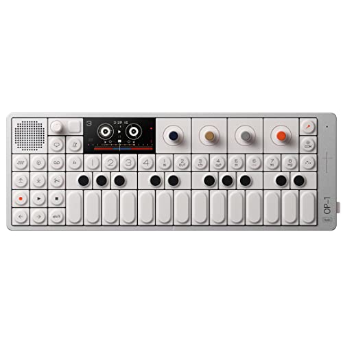 teenage engineering OP-1 field portable synthesizer, sampler and drum machine with built-in speaker, microphone, effects and vocoder