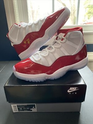 Nike Air Jordan 11 Retro Cherry Red (2022) CT8012-116 Mens Size 11 *Fast Ship*  | eBay