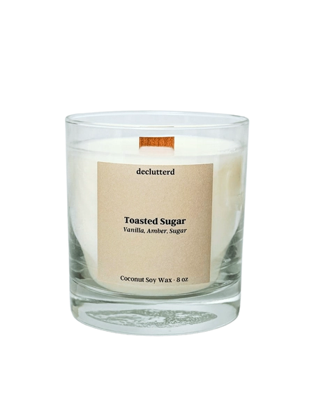 Toasted Sugar Wood Wick Candle