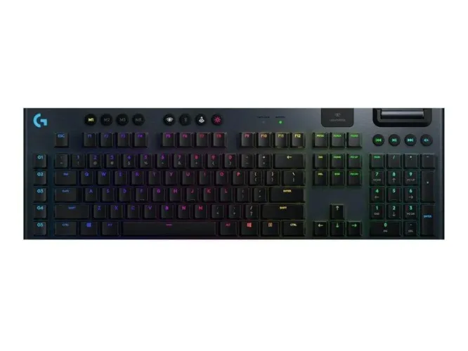 Logitech G915 LIGHTSPEED Wireless GL Tactile - ND - Gaming Tastatur - Nordisk - Sort