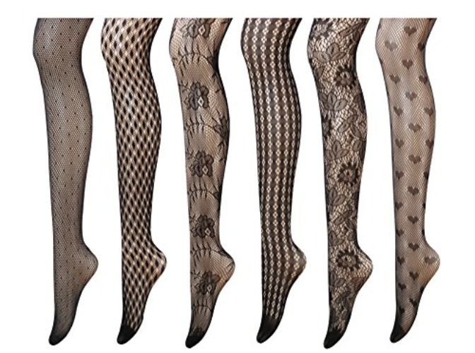 Nude Rhinestone Fishnet Tights Nylon Stockings Pattern Tights Pantyhose Plus Size For Women - I