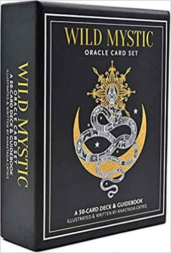 Wild Mystic Oracle Card Deck: A 50-Card Deck and Guidebook - Hardcover