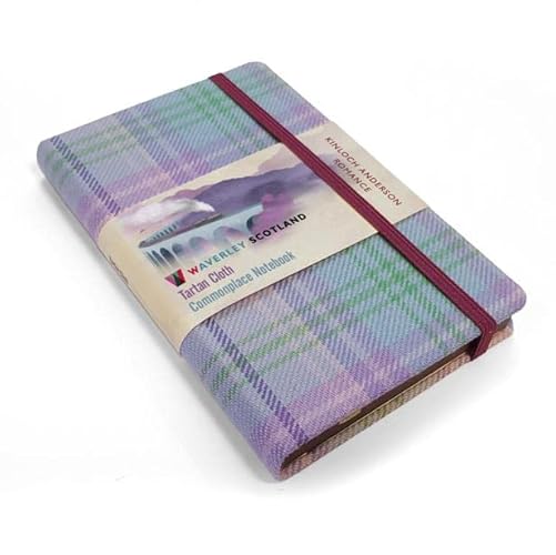 Romance Tartan: Pocket: 14 x 9cm: Scottish Traditions: Waverley Genuine Tartan Cloth Commonplace Notebook (Waverley Scotland Tartan Cloth Notebooks)
