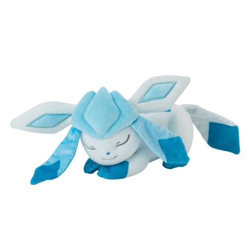 Pokemon Sleeping Friend Plush Stuffed Toy Glaceon S Size Pocket Monster Doll New