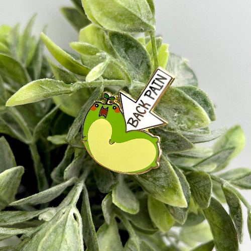 Back Pain Pin - B Grade