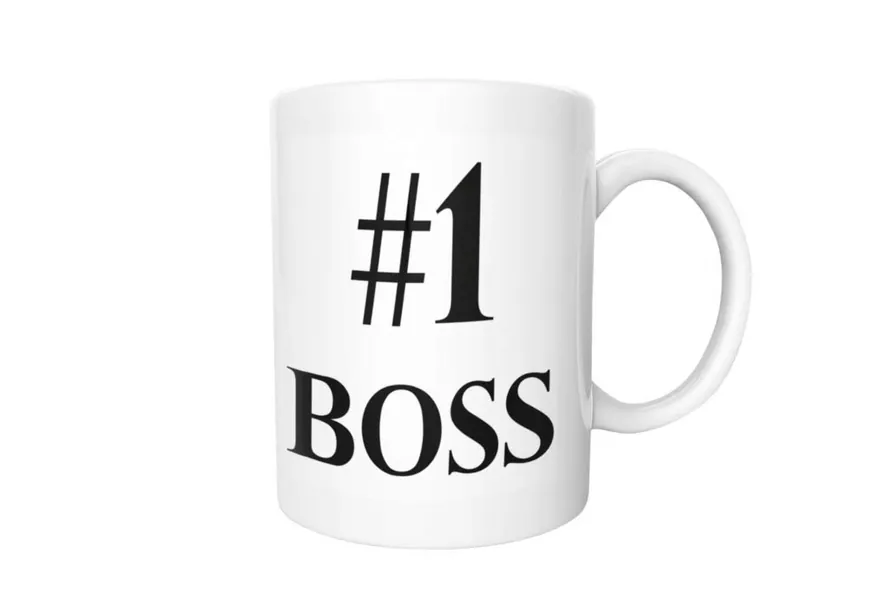 #1 Boss Coffee Mug | Great Gift for Great Boss | Make the Boss Smile | CM1044
