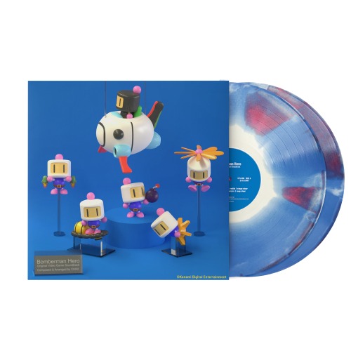 Bomberman Hero (Original Soundtrack) - Jun Chikuma (2xLP Vinyl Record) - Limited Edition