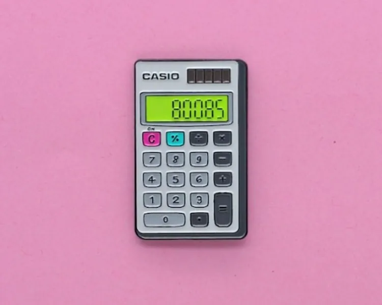 Casio Boobs Calculator Glow in the Dark Enamel Pin  80085  | Etsy