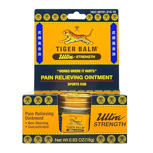 Tiger Balm Ultra Strength 0.63 oz (Pack of 2)