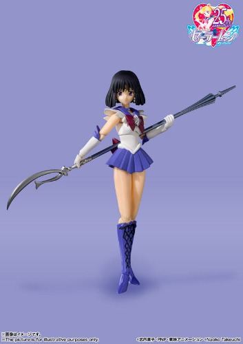S.H.Figuarts Sailor Saturn -Animation Color Edition- "Sailor Moon S" - Brand New