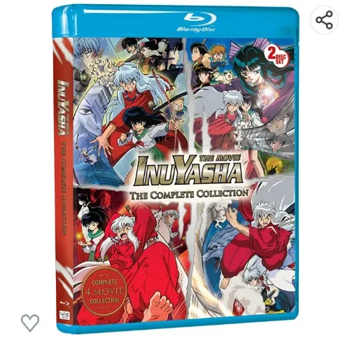 Amazon.com: Inuyasha The Movie: The Complete Collection (Blu-ray) : Richard Ian Cox, Moneca Stori, Kirby Morrow, Kelly Sheridan, Jillian Michaels, Toshiya Shinohara: Movies & TV